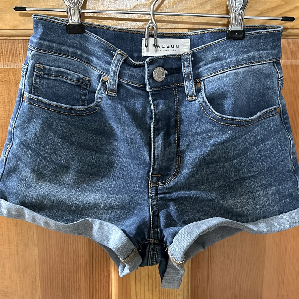 PACSUN denim jean shorts.  Size 24.